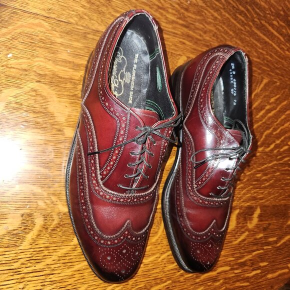 Cordovan Florsheim Wingtip Oxford Sz 8.5 D main image 5
